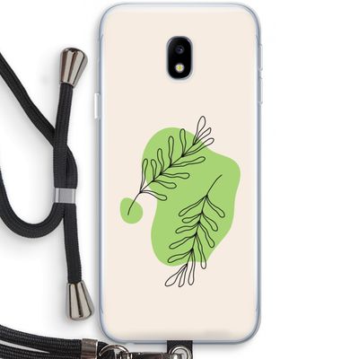 Beleaf in you: Samsung Galaxy J3 (2017) Transparant Hoesje met koord