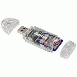 Hama 8in1 SD/MicroSD Card Reader geheugenkaartlezer