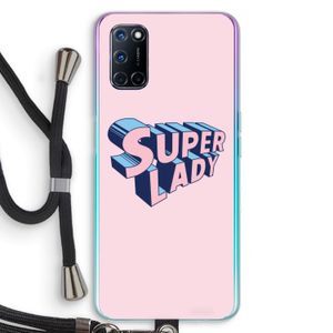 Superlady: Oppo A52 Transparant Hoesje met koord