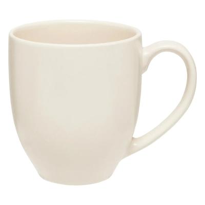5Five Koffiemokken Venice - 1x stuks - Keramiek - wit - 480 ml - 9 x 11 cm