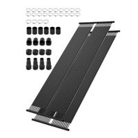 Zonne-zwembadverwarmer, 2,75 x 20 ft, bovengronds zwembadverwarmingssysteem (2 panelen) Zonne-zwembadverwarmer, 2,75 x 20 ft, bovengronds zwembadverwarmingssysteem (2 panelen)