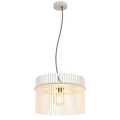 Globo HanglampGorley zand bruin met glas Ø 40cm - 15698HB