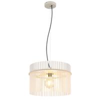 Globo HanglampGorley zand bruin met glas Ø 40cm - 15698HB
