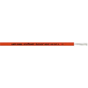 LAPP 1249520/100 Hogetemperatuurdraad ÖLFLEX® HEAT 180 SiF A 1 x 0.25 mm² Zwart 100 m