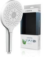 Schutte SUMATRA handdouche | Chroom/wit - 60230 Schutte SUMATRA handdouche | Chroom/wit - 60230