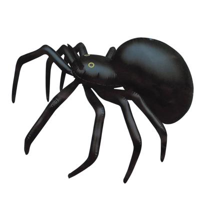 Opblaasbare spin van 91 cm - zwart - Horror thema of Halloween