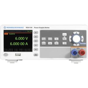 Rohde & Schwarz NGA101 Labvoeding, regelbaar 35 V (max.) 6 A (max.) 40 W Programmeerbaar, Op afstand bedienbaar Aantal uitgangen: 1 x