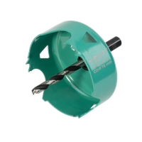 Wolfcraft Carbonstalen gatenzaag | Ø76mm | 1 stuk - 5970000