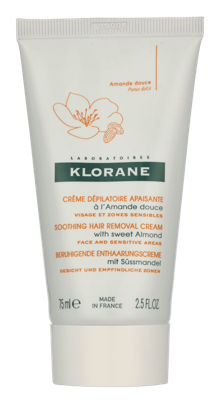 Klorane Soothing Hair Removal Cream Sweet Almond 200 ml Scheren en ontharen
