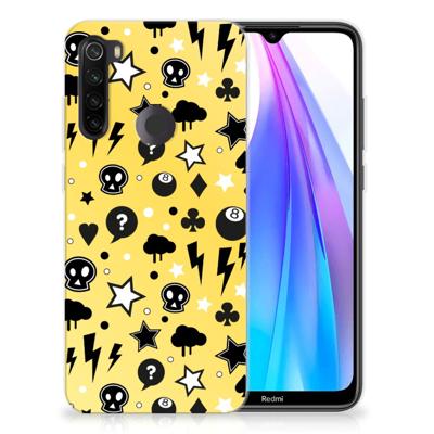 Silicone Back Case Xiaomi Redmi Note 8T Punk Geel Silicone Back Case Xiaomi Redmi Note 8T Punk Geel