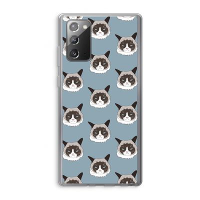 It's a Purrr Case: Samsung Galaxy Note 20 / Note 20 5G Transparant Hoesje