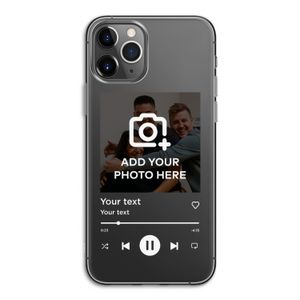 Music Player: iPhone 11 Pro Transparant Hoesje