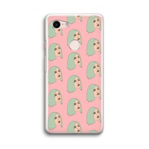 King Kylie: Google Pixel 3 Transparant Hoesje