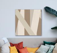 Canvas schilderij kunst Zand kleur