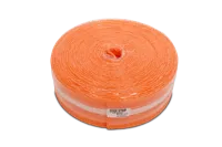 Randisolatie met plakstrip en folie - 8mm dik - 150mm hoog - 25 meter