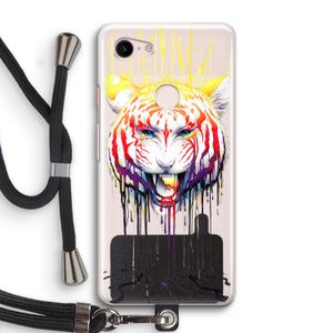 Fading: Pixel 3 Transparant Hoesje met koord