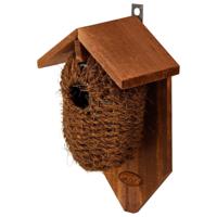 Vogelhuisje - kokos - nestbuidel - 26 cm - nestkastje - nestbuidel