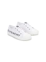 Givenchy Kids baskets à logo imprimé - Blanc