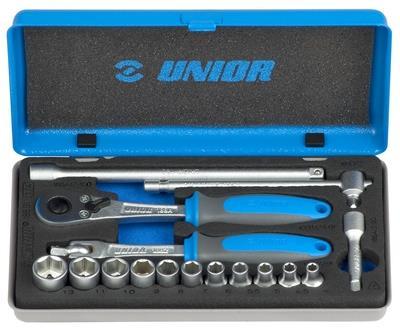 Unior doppenset 6k 1/4" 188bi