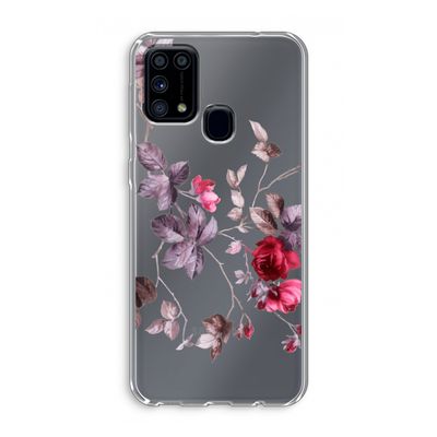 Mooie bloemen: Samsung Galaxy M31 Transparant Hoesje