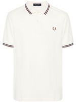 Fred Perry polo en coton à logo brodé - Tons neutres