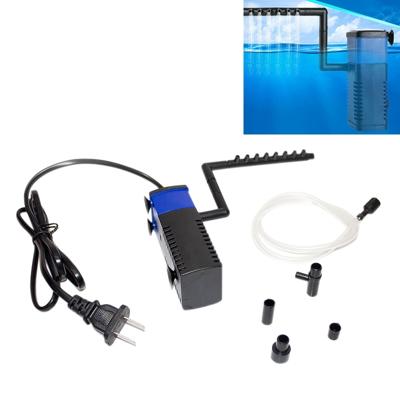 ZY-M1 4W 400L/H multifunctionele Dompel aquarium water pomp circulatiepomp Fish tank interne lucht filter