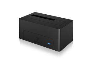 ICY BOX-1121-C31 USB docking station 2.5/3.5 HDD-/SSD Antraciet, Zwart