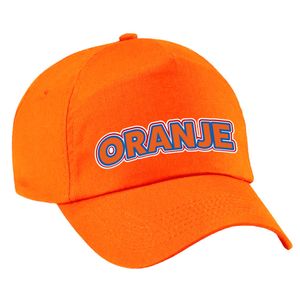 Koningsdag pet - oranje - voor dames en heren