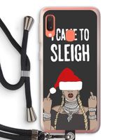 Came To Sleigh: Samsung Galaxy A20e Transparant Hoesje met koord