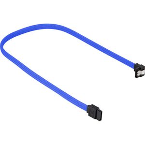 Sata III Kabel 90Â° sleeve 45 cm Kabel