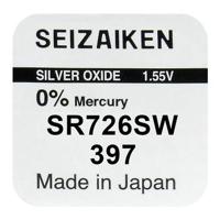 Seizaiken 397 SR726SW Zilveroxide Batterij - 1.55V