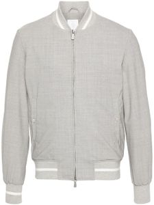 Eleventy veste bomber en laine - Gris