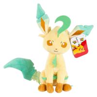Jazwares Pokémon knuffel pluche leaffeon, 20cm