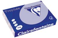 Clairefontaine Trophée Pastel, gekleurd papier, A4, 120 g, 250 vel, lavendelblauw