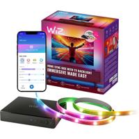 WiZ Sync box starter kit 75-85 EU 8720169078628 LED-stripset 240 V 340 cm Meerkleurig 1 stuk(s) WiZ Sync box starter kit 75-85 EU 8720169078628 LED-stripset 240 V 340 cm Meerkleurig 1 stuk(s)