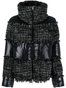 Herno doudoune à design à empiècements - Noir
