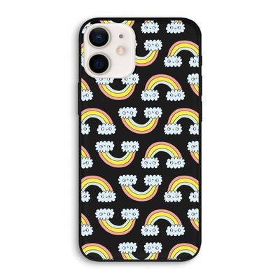 Regenboog: iPhone 12 Biologisch afbreekbaar hoesje