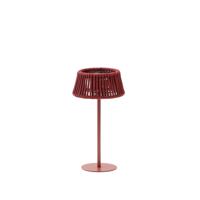 Kave Home Tafellamp 'Aldet' Op zonne-energie, kleur Terracotta