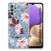Smartphone hoesje Samsung Galaxy A32 5G Watercolor Flowers