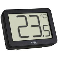 TFA Dostmann Digitales Thermometer Thermometer Zwart - thumbnail