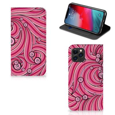 Apple iPhone 11 Pro | Bookcase | Swirl Pink