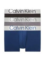 Calvin Klein - 3p Low R Trunk - Steel Micro -