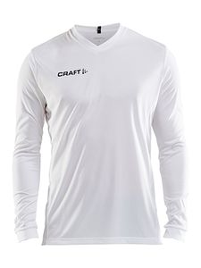 Craft 1906884 Squad Solid Jersey LS M - White - 3XL