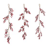 Mica Dercorations Kerstslinger Bes Bordeaux Mica Dercorations Kerstslinger Bes Bordeaux