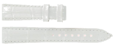 Horlogeband Certina C610017280 Leder Wit 16mm