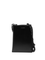 Jil Sander Tangle leather passport holder - Noir - thumbnail