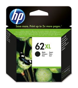 HP inktcartridge 62, 200 pagina's, OEM C2P04AE, zwart