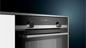 Siemens iQ500 HB537ABS0 oven 71 l A Zwart, Roestvrijstaal