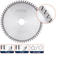 Rotec HM zaagblad voor NF-metalen, ø210x2,4x30mm Z=72 TF neg - 5551075