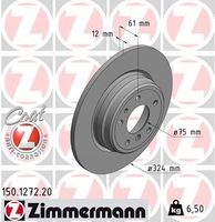 Remschijf Coat Z 150127220